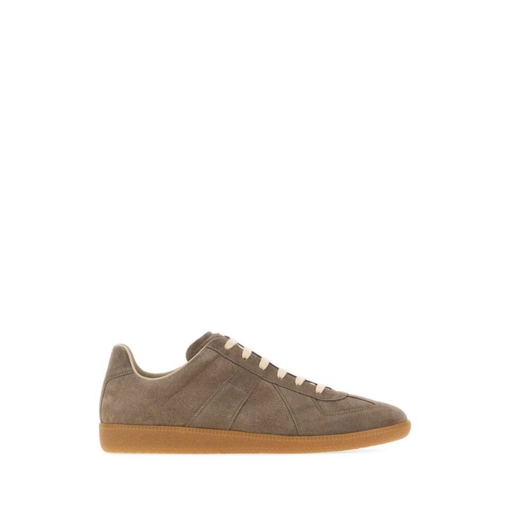 Maison Margiela Men Mud Suede Sneakers